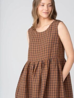 Son de Flor Tartan Dress l/xl